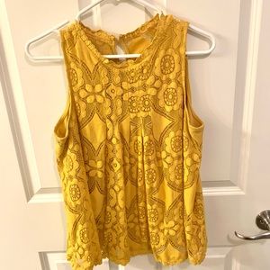 Mustard Yellow Blouse/Tank